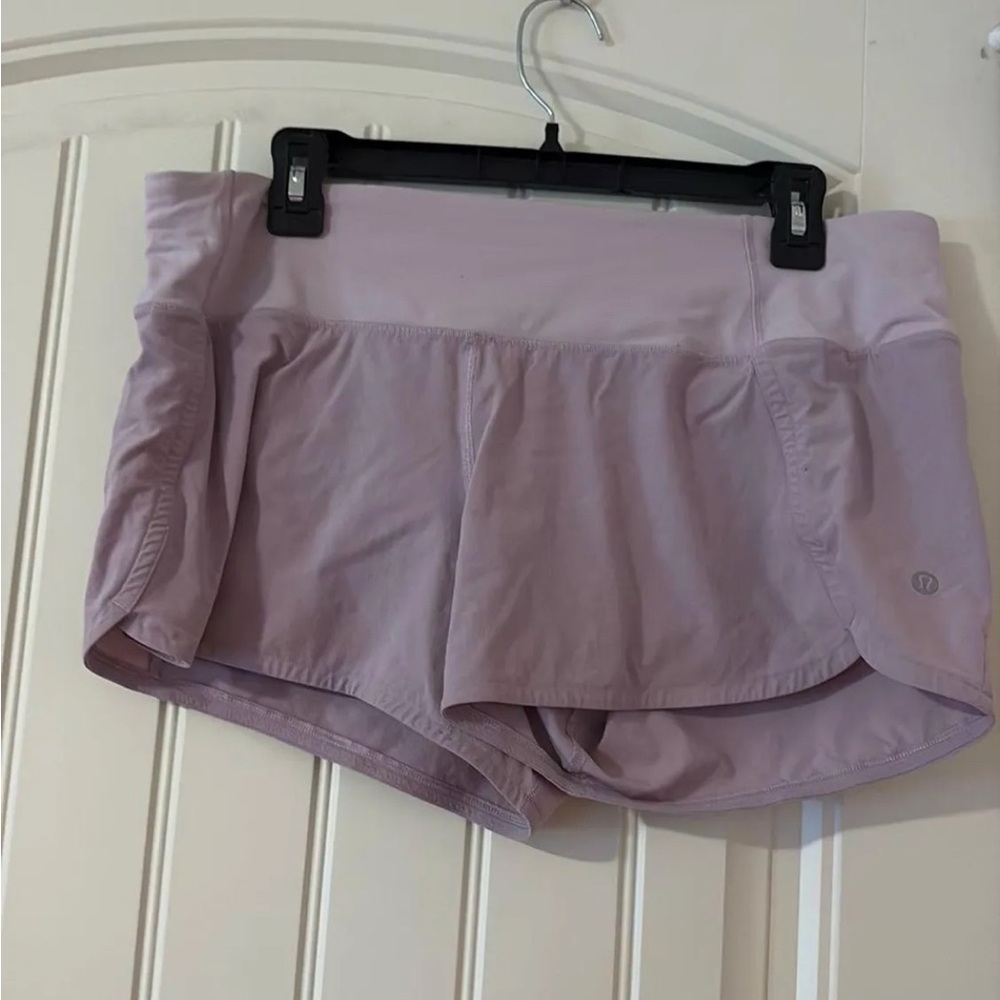 Women's Lavender Athletic Shorts
